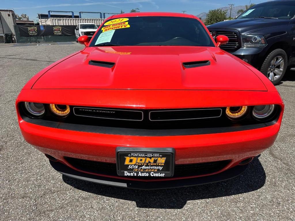 used 2021 Dodge Challenger car, priced at $17,656