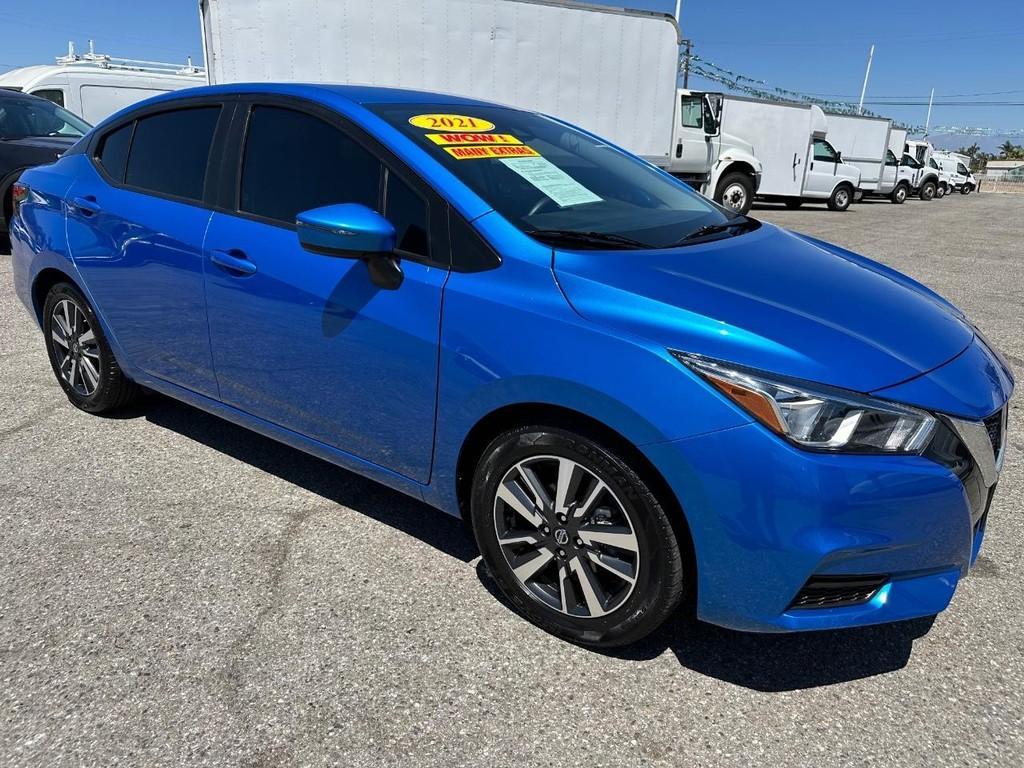 used 2021 Nissan Versa car, priced at $15,999