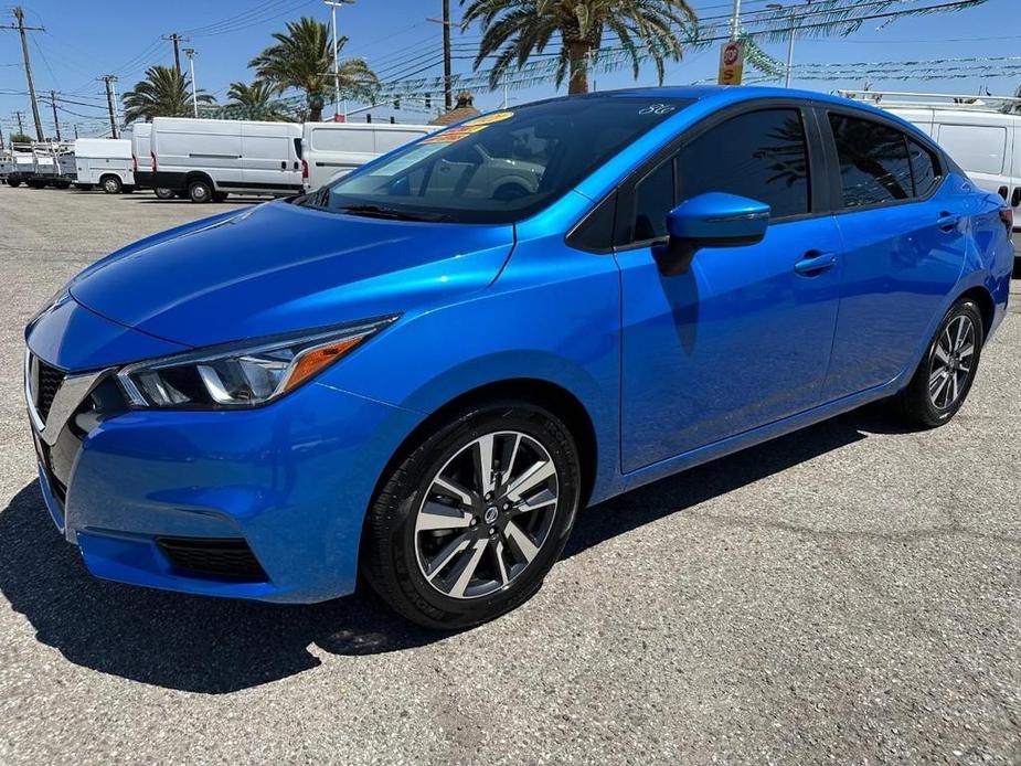 used 2021 Nissan Versa car, priced at $15,999