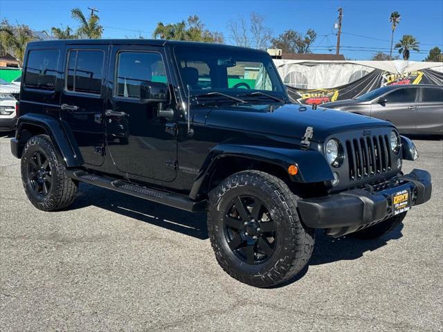 used 2014 Jeep Wrangler Unlimited car, priced at $19,749