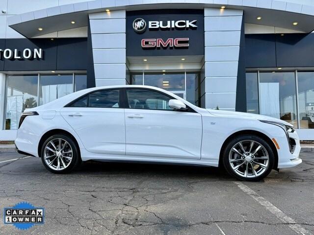 used 2025 Cadillac CT4 car, priced at $41,974