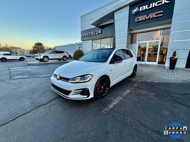 used 2021 Volkswagen Golf GTI car, priced at $27,894