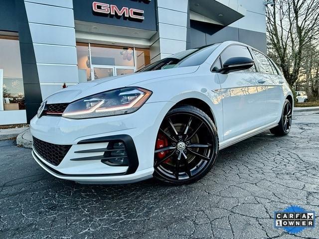 used 2021 Volkswagen Golf GTI car, priced at $27,894