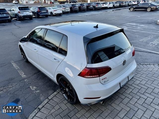 used 2021 Volkswagen Golf GTI car, priced at $27,894