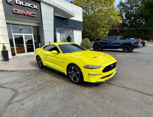used 2021 Ford Mustang car, priced at $32,974
