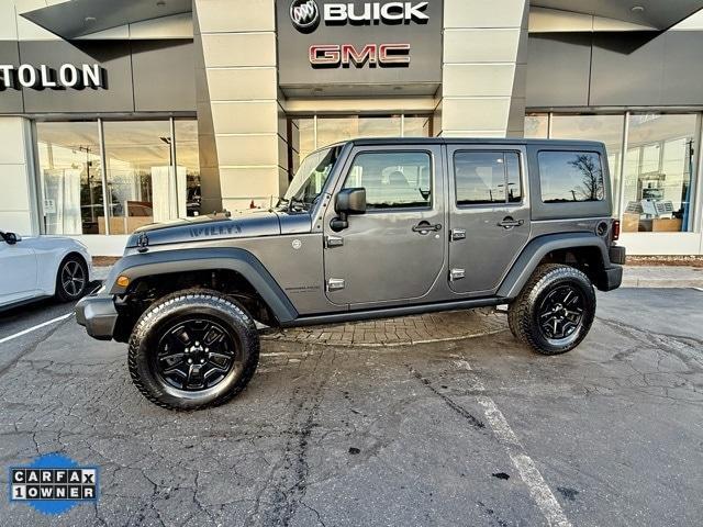 used 2018 Jeep Wrangler JK Unlimited car, priced at $21,754