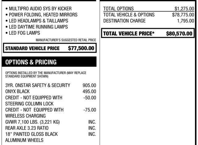 used 2023 GMC Sierra 1500 car, priced at $60,974