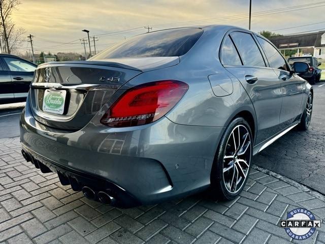 used 2021 Mercedes-Benz AMG C 43 car, priced at $43,974