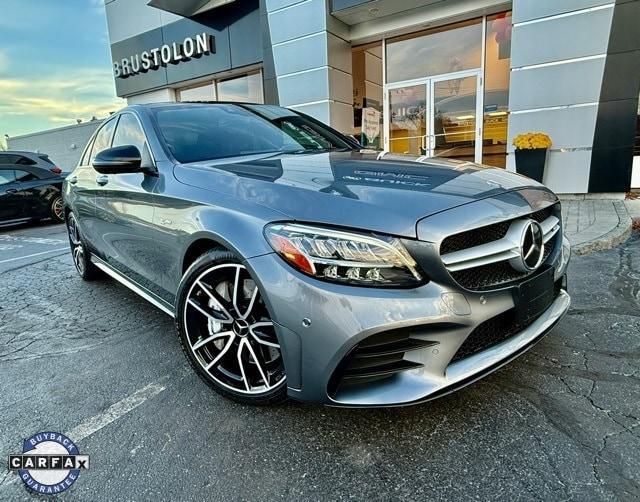 used 2021 Mercedes-Benz AMG C 43 car, priced at $43,974