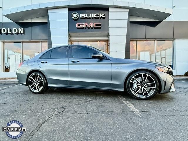 used 2021 Mercedes-Benz AMG C 43 car, priced at $44,974