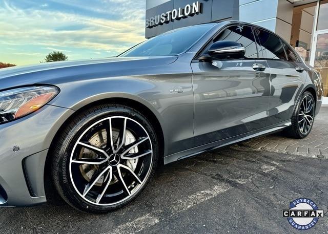 used 2021 Mercedes-Benz AMG C 43 car, priced at $43,974