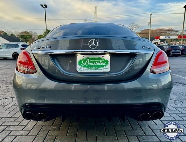 used 2021 Mercedes-Benz AMG C 43 car, priced at $43,974