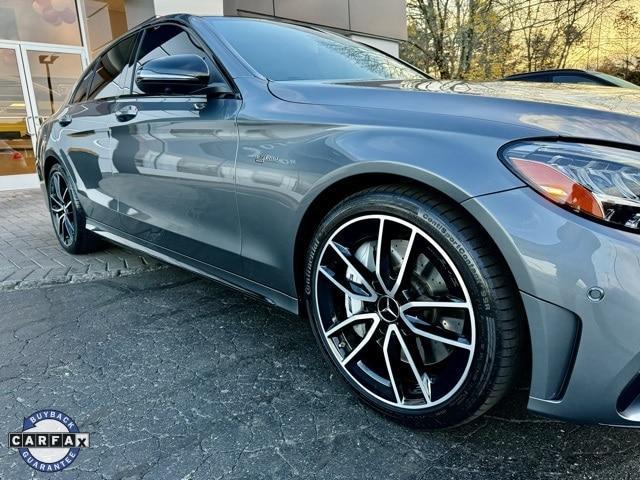 used 2021 Mercedes-Benz AMG C 43 car, priced at $43,974