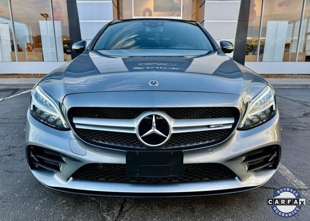 used 2021 Mercedes-Benz AMG C 43 car, priced at $43,974