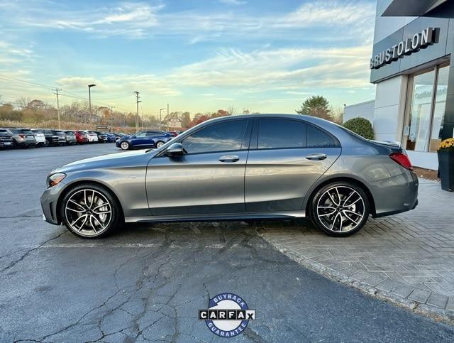 used 2021 Mercedes-Benz AMG C 43 car, priced at $43,974