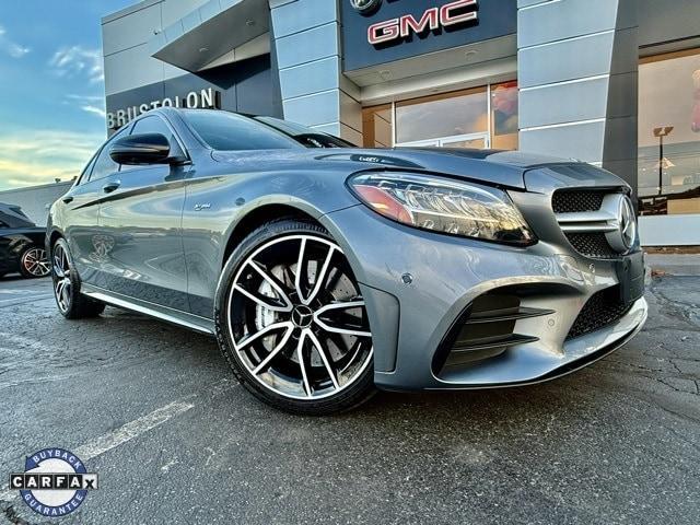 used 2021 Mercedes-Benz AMG C 43 car, priced at $43,974