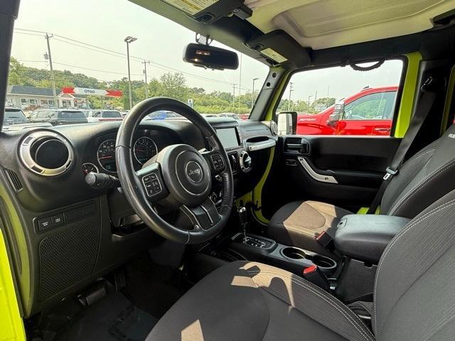 used 2017 Jeep Wrangler Unlimited car, priced at $20,574