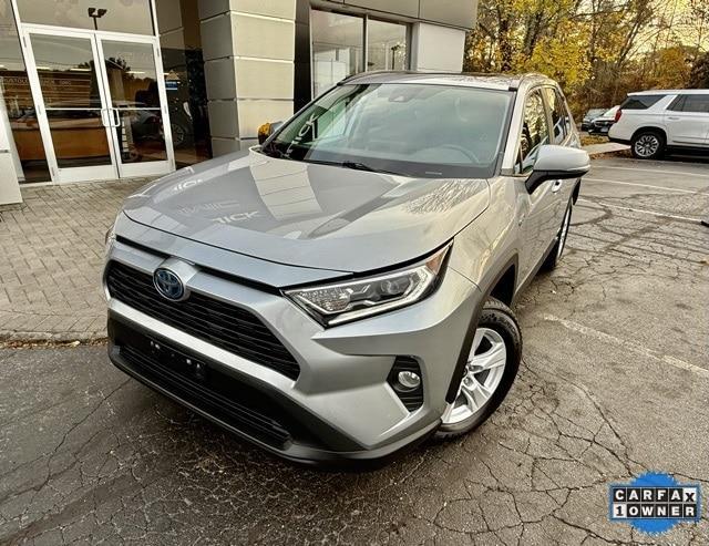 used 2021 Toyota RAV4 Hybrid car, priced at $27,974