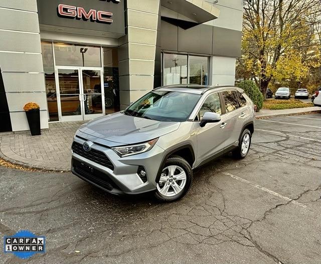 used 2021 Toyota RAV4 Hybrid car, priced at $27,974