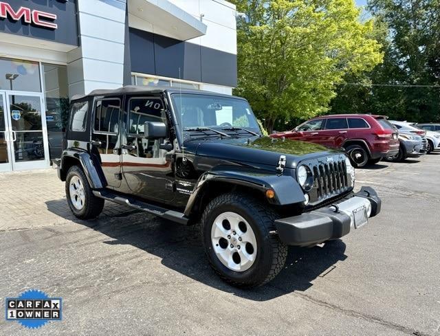 used 2015 Jeep Wrangler Unlimited car, priced at $14,974