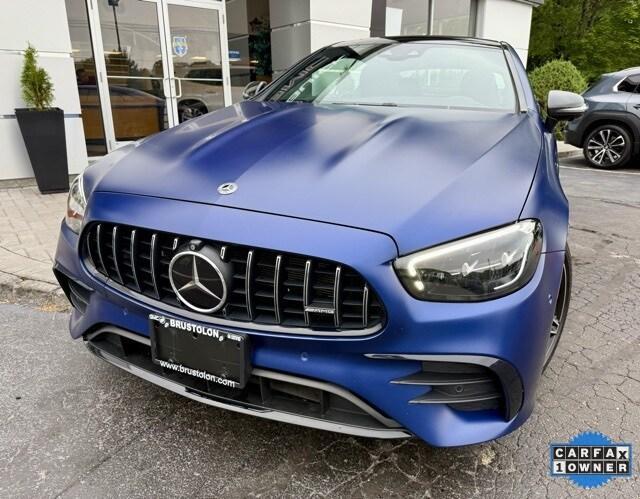 used 2021 Mercedes-Benz AMG E 53 car, priced at $49,874