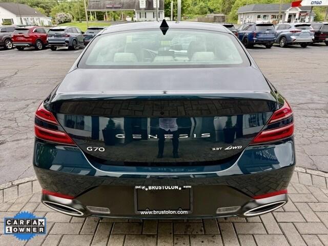 used 2022 Genesis G70 car, priced at $38,974