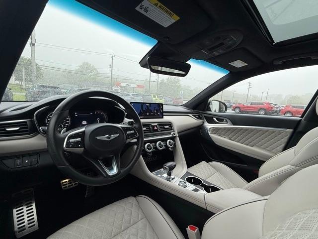 used 2022 Genesis G70 car, priced at $38,974