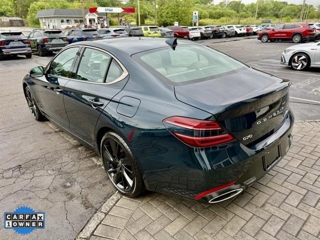 used 2022 Genesis G70 car, priced at $38,974