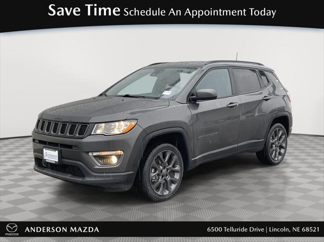 used 2021 Jeep Compass car, priced at $19,500