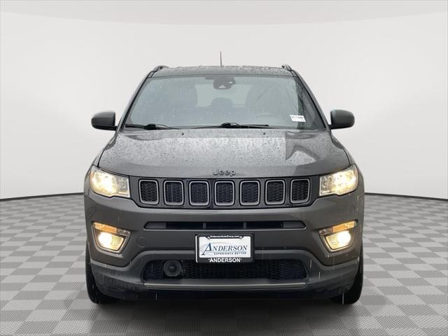 used 2021 Jeep Compass car, priced at $18,500