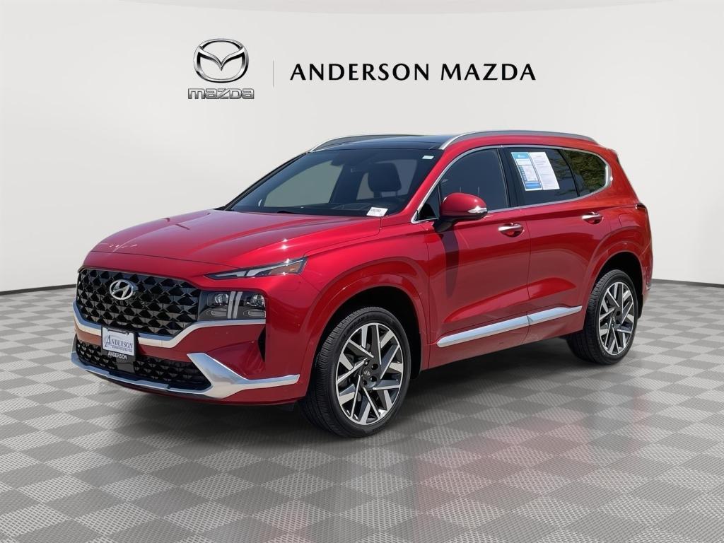 used 2022 Hyundai Santa Fe car, priced at $28,700