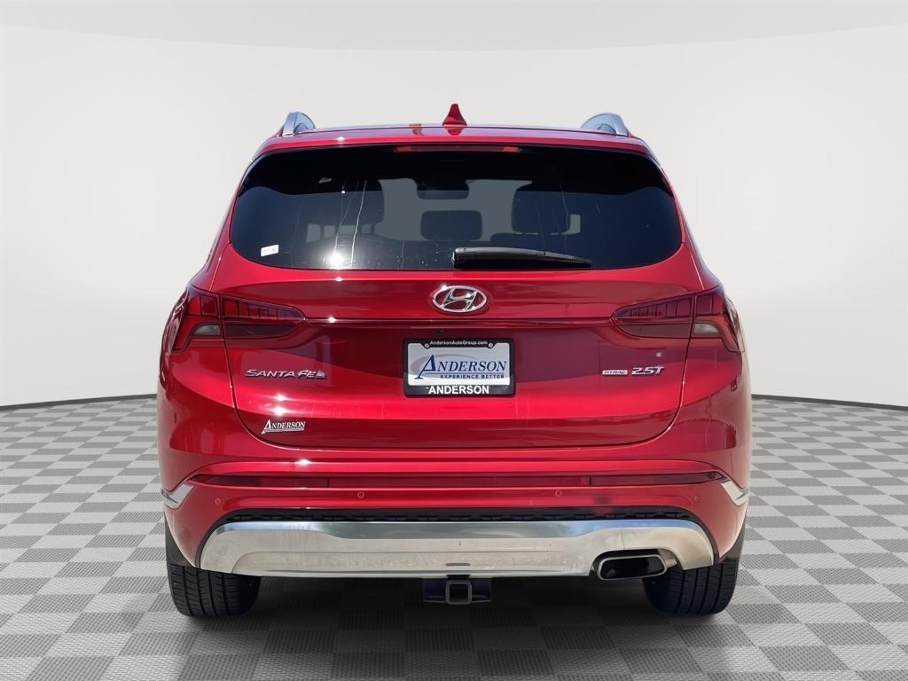 used 2022 Hyundai Santa Fe car, priced at $28,700