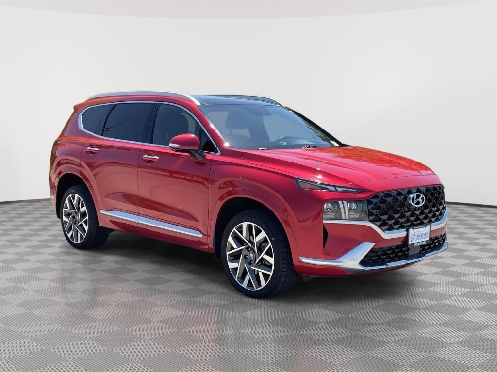 used 2022 Hyundai Santa Fe car, priced at $28,700