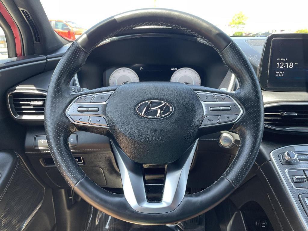 used 2022 Hyundai Santa Fe car, priced at $28,700