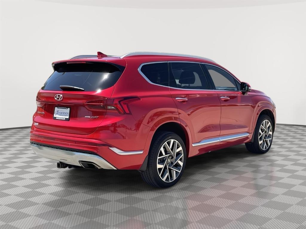 used 2022 Hyundai Santa Fe car, priced at $28,700