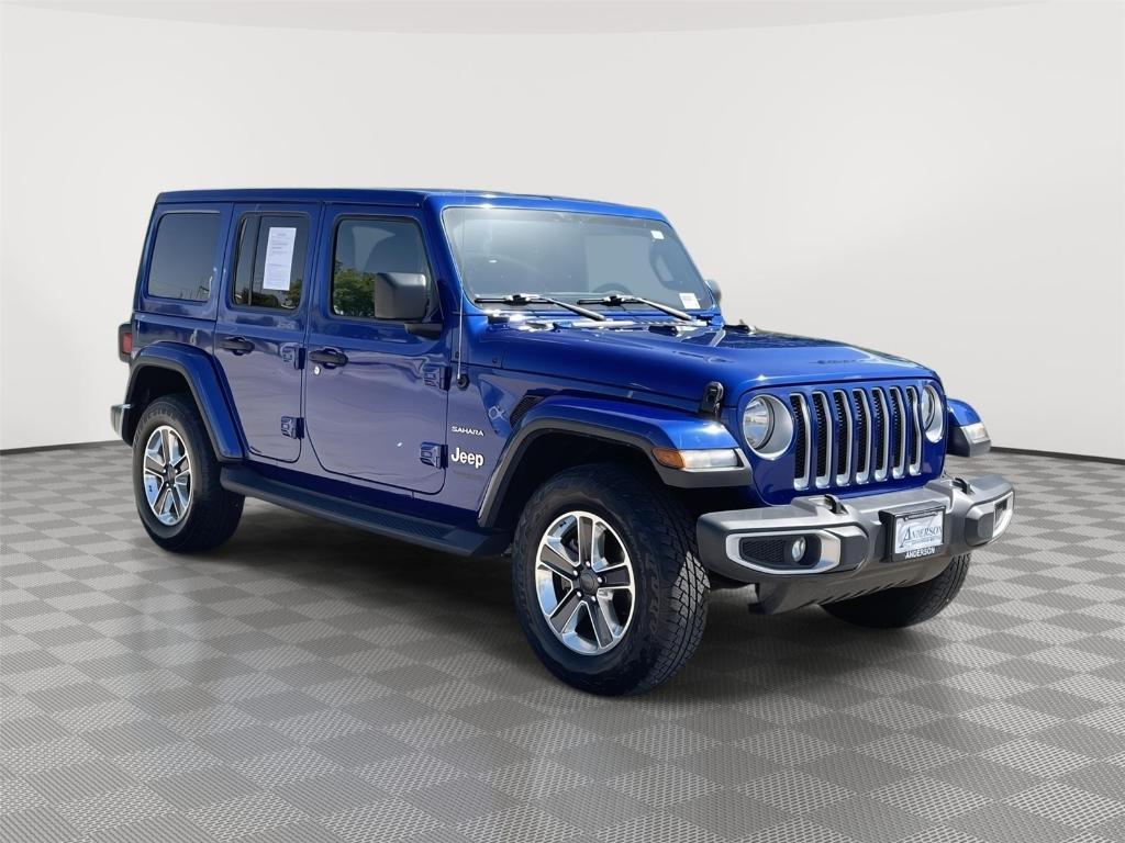 used 2020 Jeep Wrangler Unlimited car, priced at $24,700