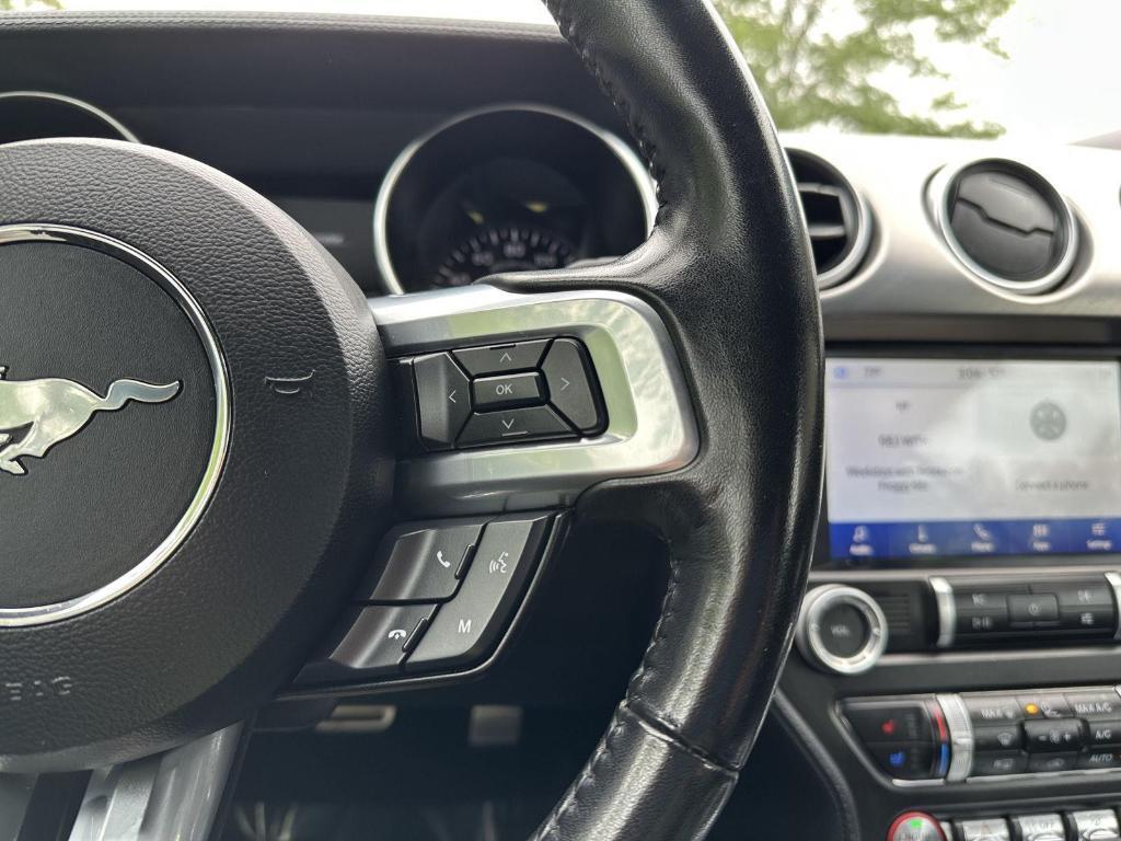 used 2022 Ford Mustang car, priced at $22,500