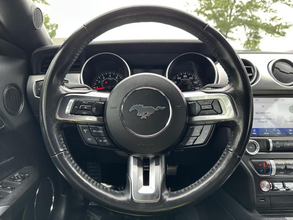 used 2022 Ford Mustang car, priced at $22,500