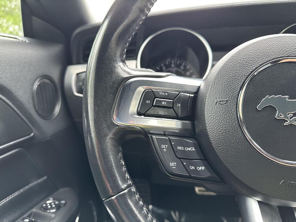 used 2022 Ford Mustang car, priced at $22,500