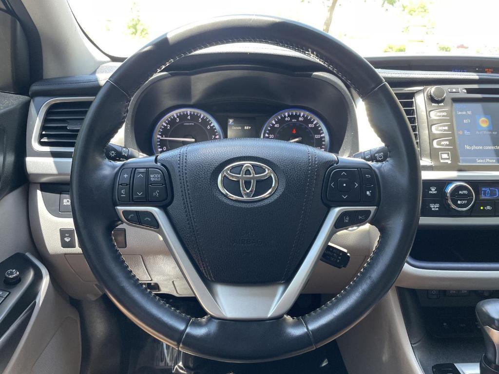used 2017 Toyota Highlander car, priced at $23,400