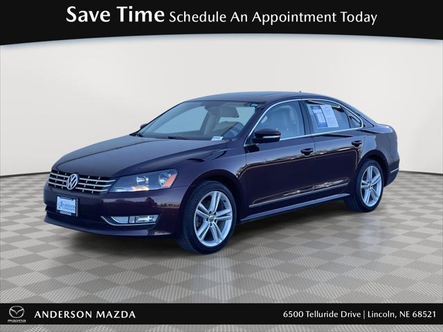 used 2013 Volkswagen Passat car, priced at $9,000