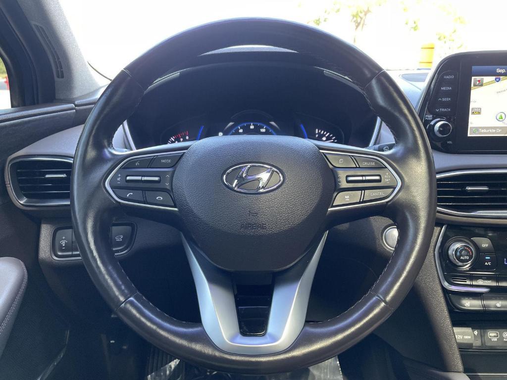 used 2020 Hyundai Santa Fe car, priced at $21,500