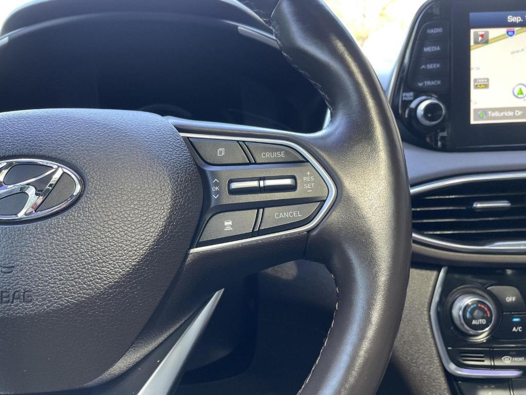 used 2020 Hyundai Santa Fe car, priced at $21,500