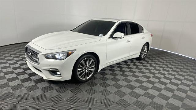 used 2022 INFINITI Q50 car, priced at $30,000