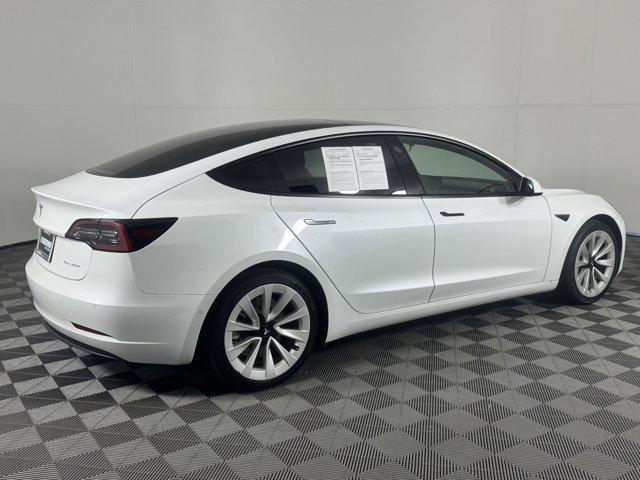 used 2022 Tesla Model 3 car, priced at $21,000