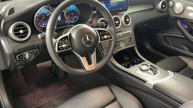 used 2022 Mercedes-Benz C-Class car, priced at $32,500