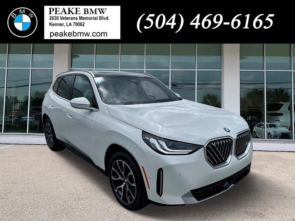 new 2025 BMW X3 car, priced at $55,175