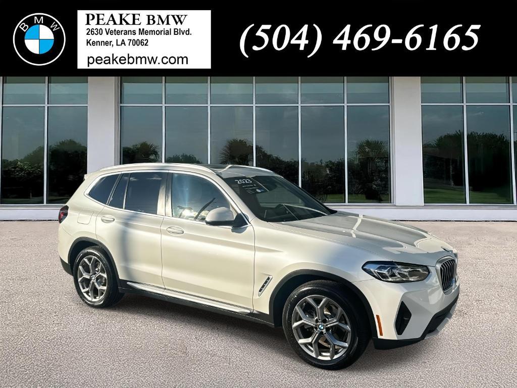 used 2023 BMW X3 car, priced at $37,883