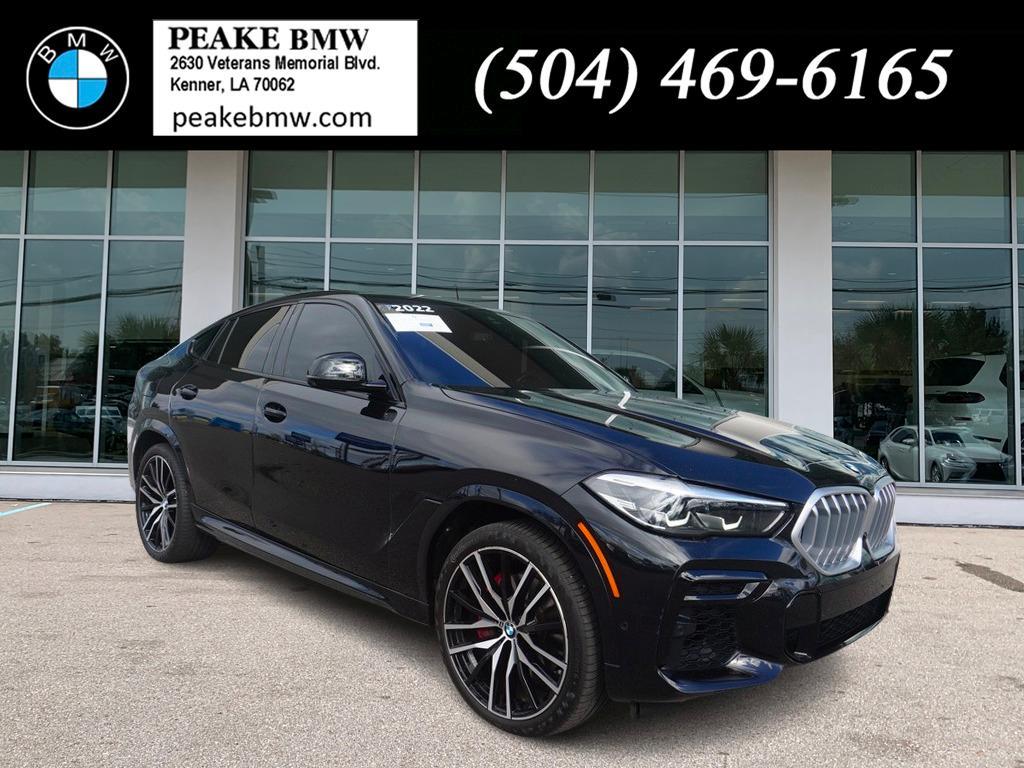 used 2022 BMW X6 car, priced at $59,881