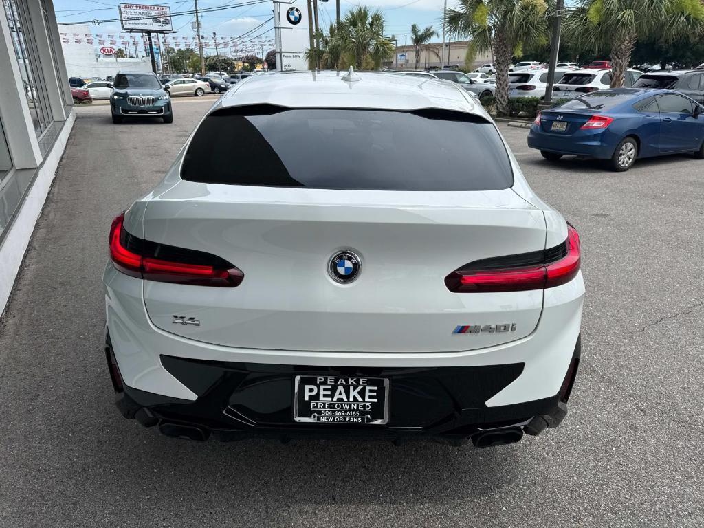 used 2022 BMW X4 car, priced at $43,663